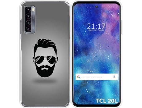 Carcasa TCL 20L / 20L+ TUMUNDOSMARTPHONE Barba Multicolor
