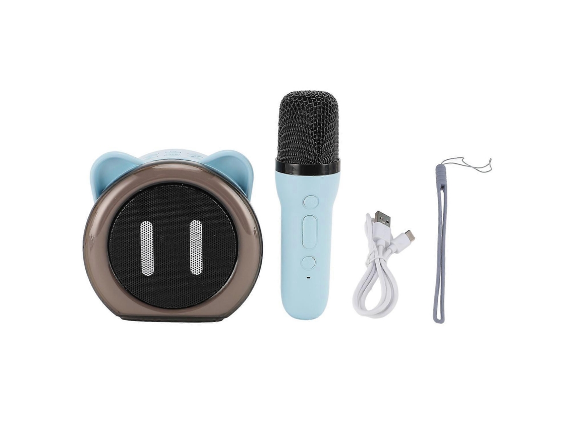Micrófono inalámbrico y altavoz con sonido Bluetooth HD, máquina de karaoke portátil para fiestas en casa Yunzii