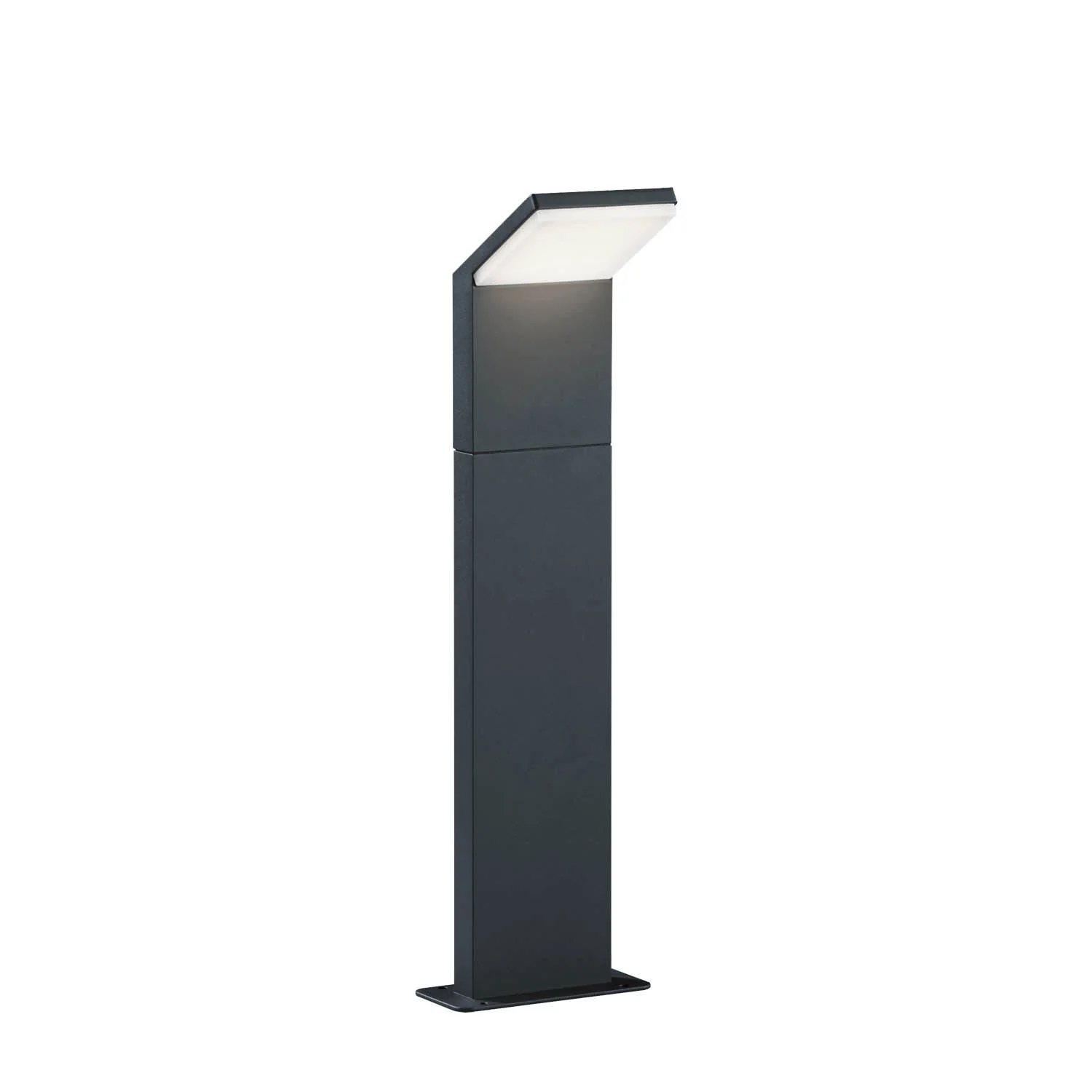 LÚZETE Poste Liviano 9 W 3000K Antracita Ip54 50 Cm Crocus