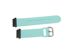 Correa de silicona de repuesto de 20 mm resistente al agua para Garmin Fenix 7s, color azul claro