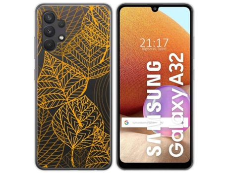 Carcasa Samsung Galaxy A32 4G TUMUNDOSMARTPHONE Dibujos Transparente Multicolor