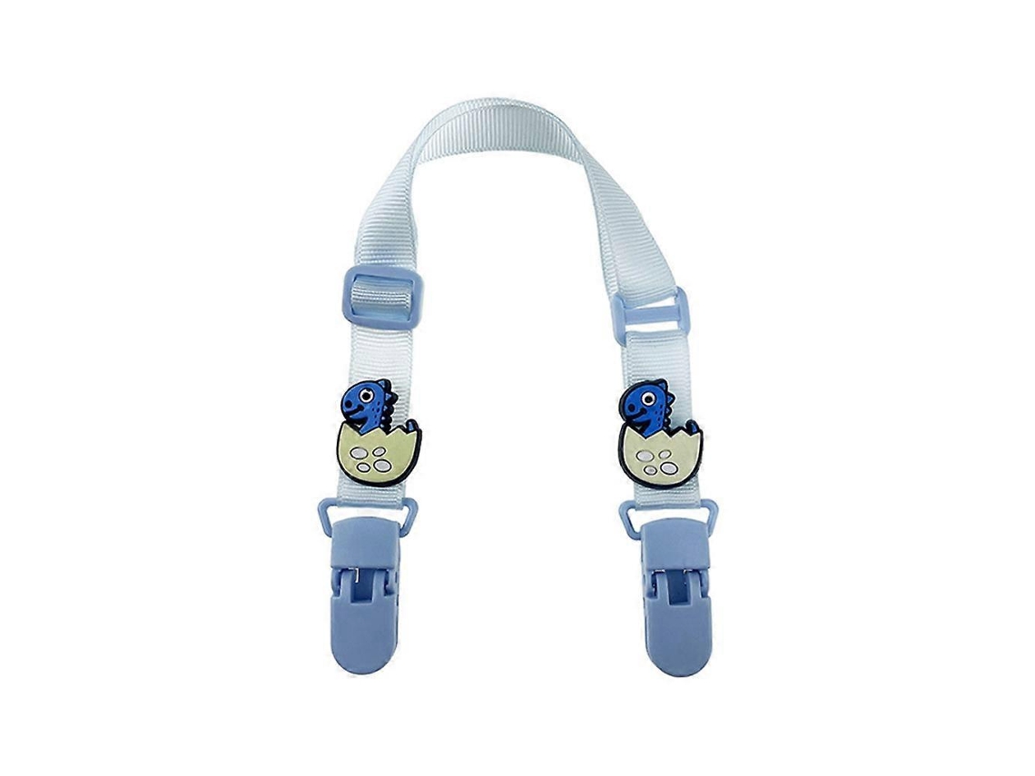 Babero con cierre fijo, porta saliva, cordón para pañuelo, pinza ajustable para colgar GIECY