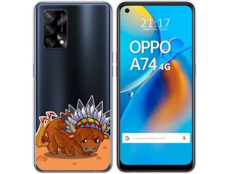 Carcasa Oppo A74 4G TUMUNDOSMARTPHONE Bufalo Multicolor