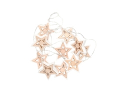 Estrellas Led Madera 1 35M Luz Cálida GSC