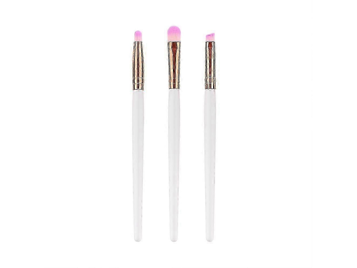 Juego de 3 brochas de maquillaje profesionales Rosewell para mujer: brocha para polvos y brocha cosmética.