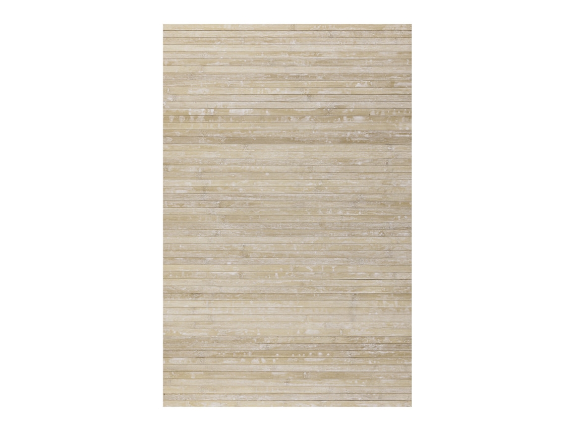 Alfombra de Bambú Natural Antideslizante STORESDECO (Bambú - 140 x 200 cm - Beige)