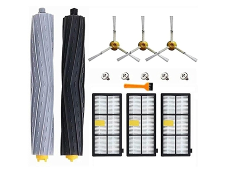 Kit de pele de pneu de escova de rolo principal para irobot roomba 800 900 série 870