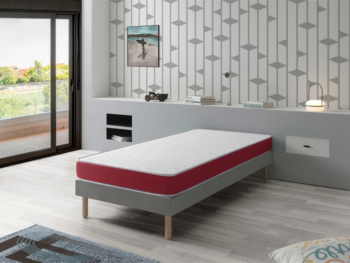 Colchón de espuma transpirable VELVET DREAMDI (70X160 cm)