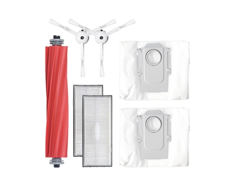 Para xiaomi stone g10s/s7 maxv ultra main side brush filter saco de pó