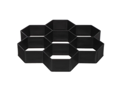 Molde Hexagonal Para Adoquines De Plástico Pp. Borde Artístico Para Caminos De Jardín Y Patios. Molde Robusto Para La