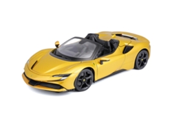 Ferrari Sf90 Spider Dorado Bburago
