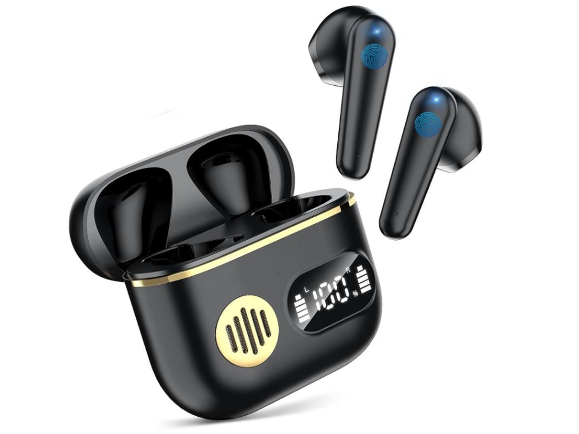 Auriculares YIZHOOD True Wireless Bluetooth Negro