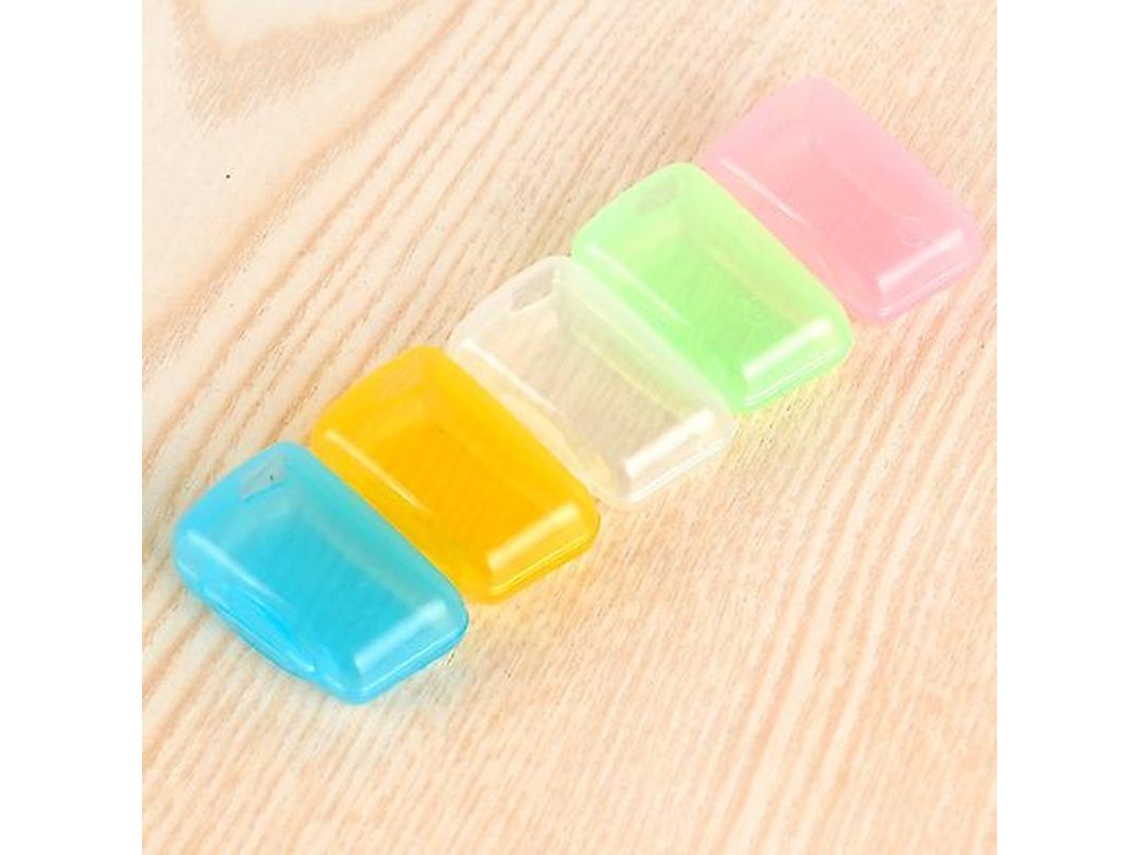100 Fundas Protectoras Para Cabezales De Cepillos De Dientes Portátiles Para Viajes Y Uso Doméstico.