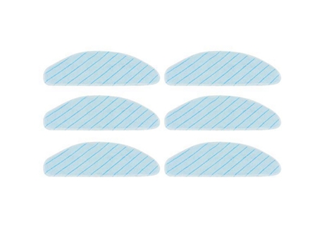 Paño de fregado lavable para Robot aspirador Ecovacs Deebot T9, piezas de repuesto, 6 piezas