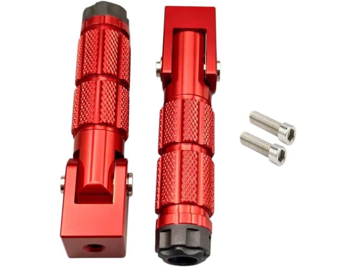 Pedal Reposapiés Plegable Universal Cnc Para Motocicleta Bicicleta