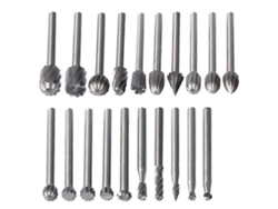 20 Brocas Rotativas Hss Para Herramientas Rotatorias Accesorios De Ranurado Y Mecanizado De Madera