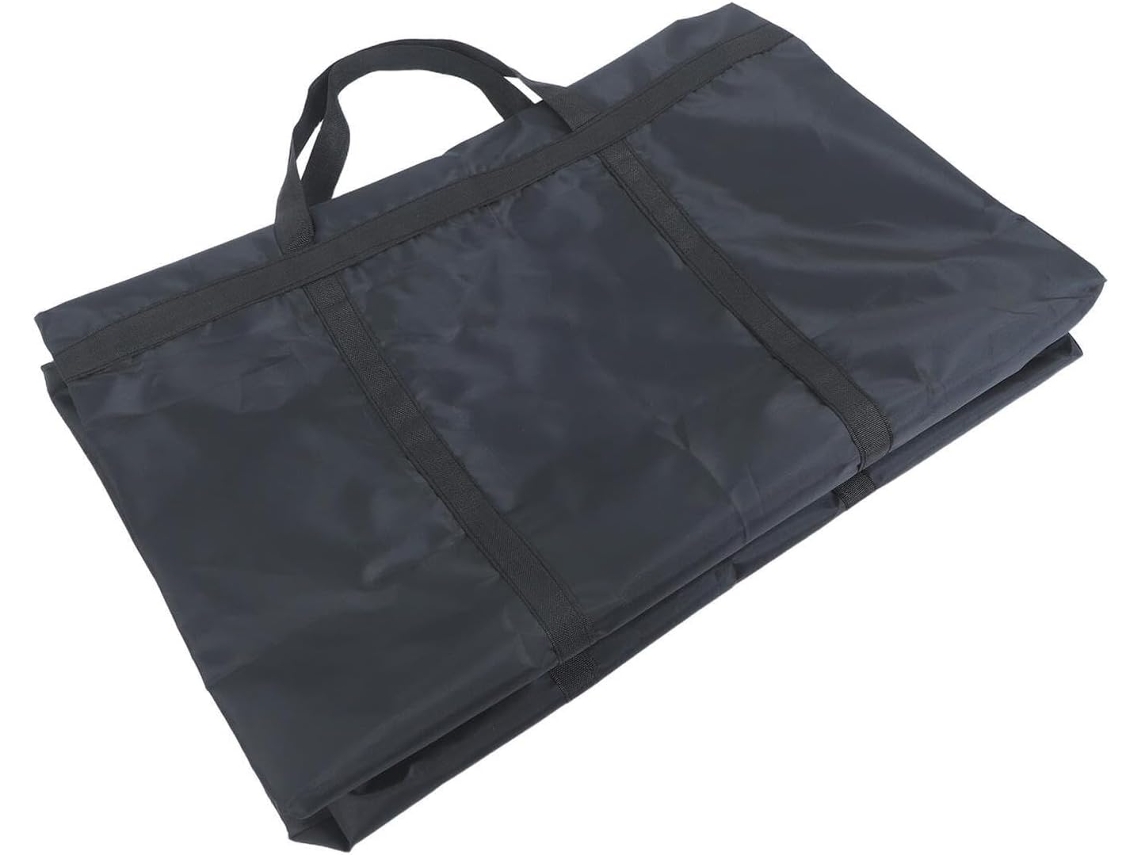 Bolsa Almacenamiento Oxford Negra 100 Litros Cremallera Reforzada Multifuncional Duradera Organizar Juguetes