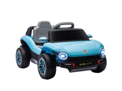 Carrinho Elétrico Infantil Volkswagen E-buggy 12v Controle Remoto Suspensão Azul