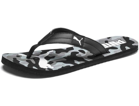 Chancletas para Hombre PUMA Cozy Rebel Camo Negro para Tenis (EU 35 1 / 2)