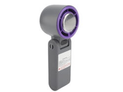 Ventilador Portátil Recargable Por Usb Con Motor Sin Escobillas Y Pantalla Digital Para Viajes Al Aire Libre.