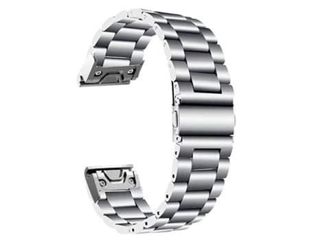 Correa Acero para Garmin fenix 5X Silver