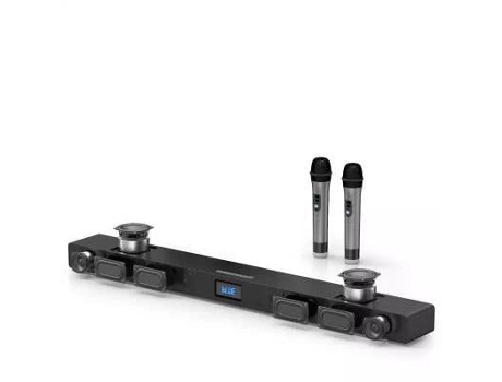 Barra de sonido 5.1 SLOWMOOSE Bluetooth A9 Surround Sound Theatre 8 pulgadas A9 Mic X 2 [A9 Mic X 2]