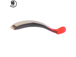 10 Señuelos De Pesca De Silicona Con Ojos 3d Realistas, 7,5 Cm/3,4 G, Cebos De Pesca Blandos