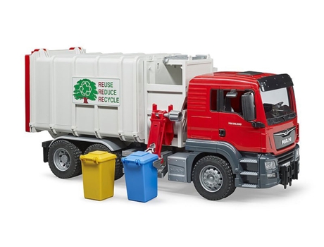 Camión de Basura lateral de Jugar BRUDER Man TGS (Edad Mínima: 3 - Transportes)