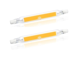 Bombilla Led Cob De Filamento R7s 78mm J78 5w 500lm 4000k Equivalente A Halógena De 30-50w 2 Unidades Clase A++