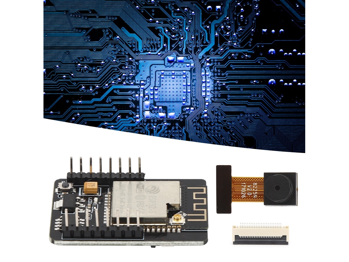 Módulo inalámbrico ESP32-cam 2026as para módulo de cámara OV2640, kit de accesorios y tarjeta de desarrollo.
