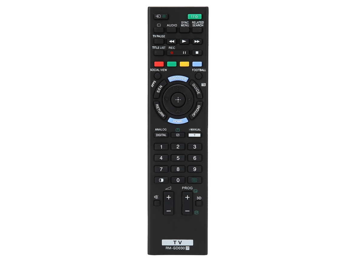 Control Remoto Rmgd030 Compatible Con Televisores Lcd Led Sony Kdl26ex550, Kdl40ex650 Y Kdl70w850b