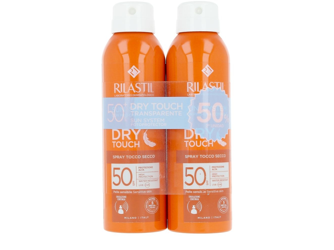 Sistema Solar Tacto Seco Spf50 2x200ml RILASTIL