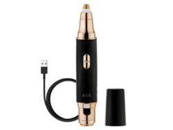 Depiladora facial y recortadora de cejas 2 en 1 Aiva, recargable por USB, con luces LED integradas. Nostalgia88