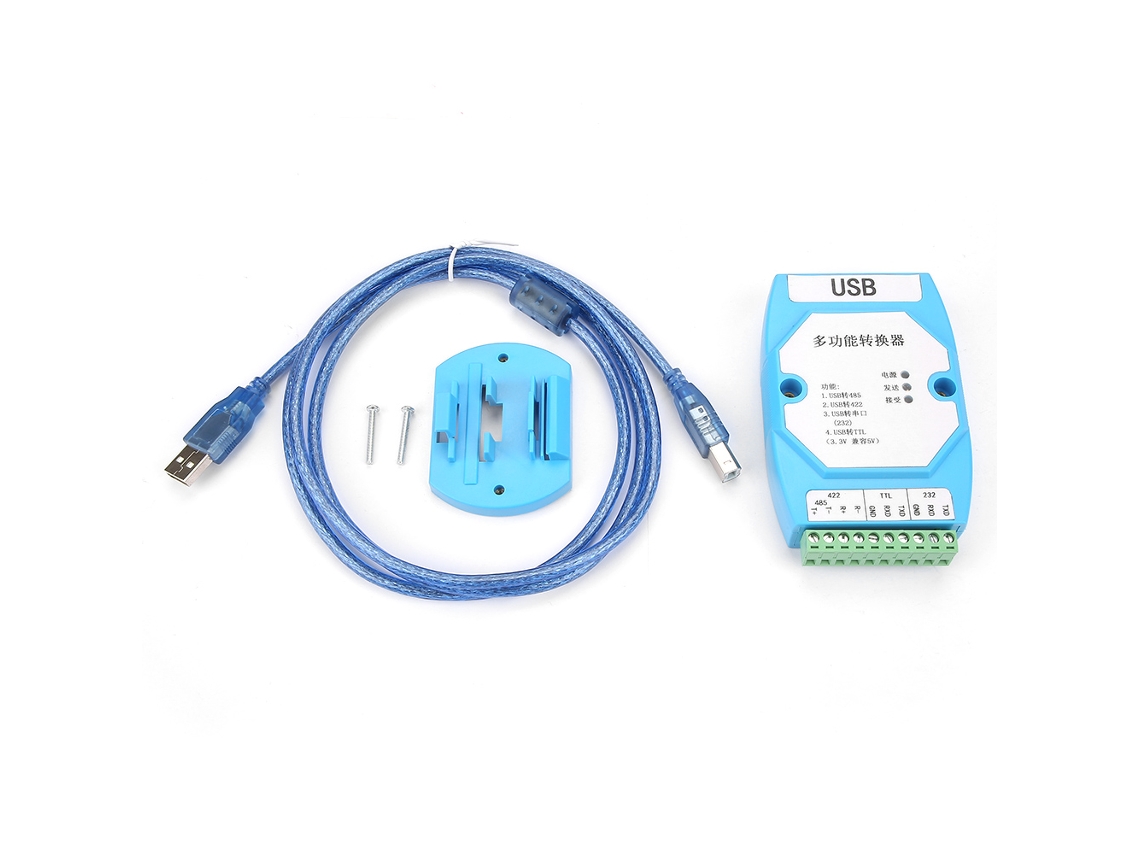 Adaptador Usb A Rs422/485/232/ttl Con Aislamiento Fotoeléctrico Y Protección Contra Sobretensiones Ft232