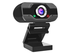 Cámara web con micrófono: cámara web USB Full HD 1080P de alta definición para videoconferencias trabajo en línea oficina en casa YouTube grabación enseñanza y transmisión en IKIKSO