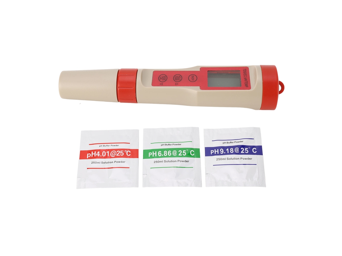 Analizador De Calidad Del Agua (ph, Ec, Tds) Con Compensación Automática De Temperatura Para Laboratorio De Piscinas.