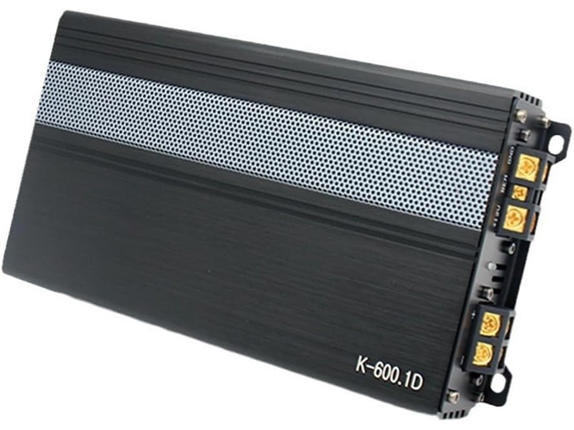 Amplificador De Coche Monocanal Clase D, 600 W De Alta Potencia, Modificación K 600 1d