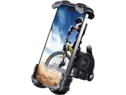 Soporte para Móvil de Bicicleta para Iphone 15 Pro Max/Plus 14 Pro Max S9 S10 y Más Smartphones de 4 7 a 6 8 Negro BISBISOUS