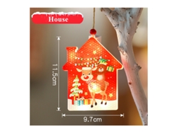 Luces navideñas LED decorativas Luces colgantes 3D novedosas KH2023