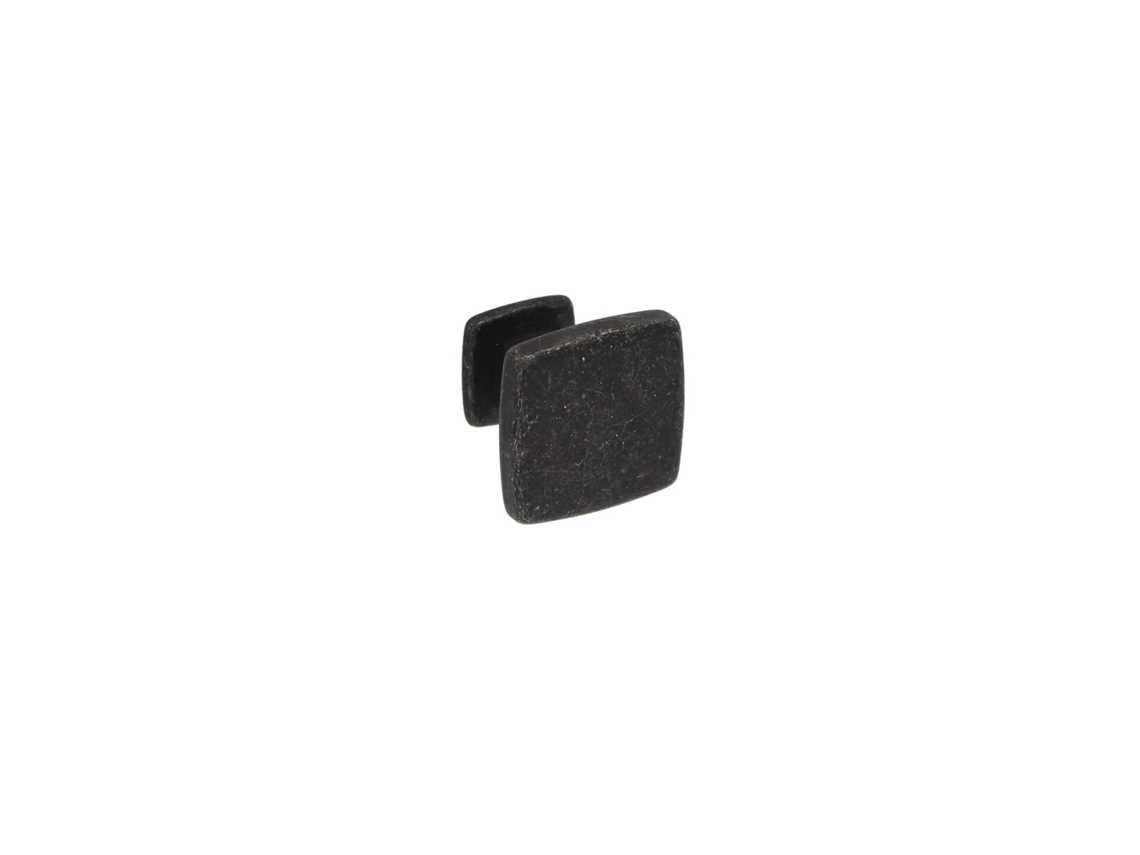 Pomo Para Muebles De Zamac Diámetro 28mm X 24 Hierro Negro Vintage Lote De 6