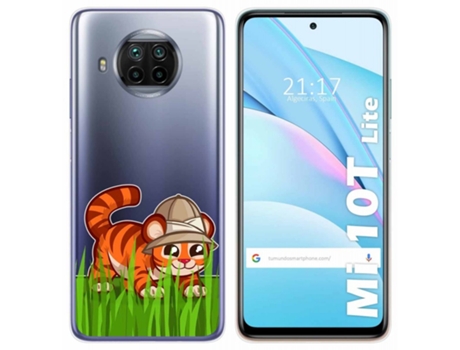Carcasa Xiaomi Mi 10T Lite TUMUNDOSMARTPHONE Dibujos Transparente Multicolor