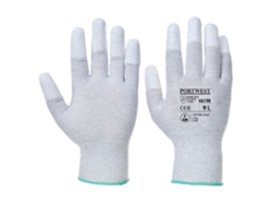 Guante Antiestático Vending Con Puntas De Pu Gris / Xxl