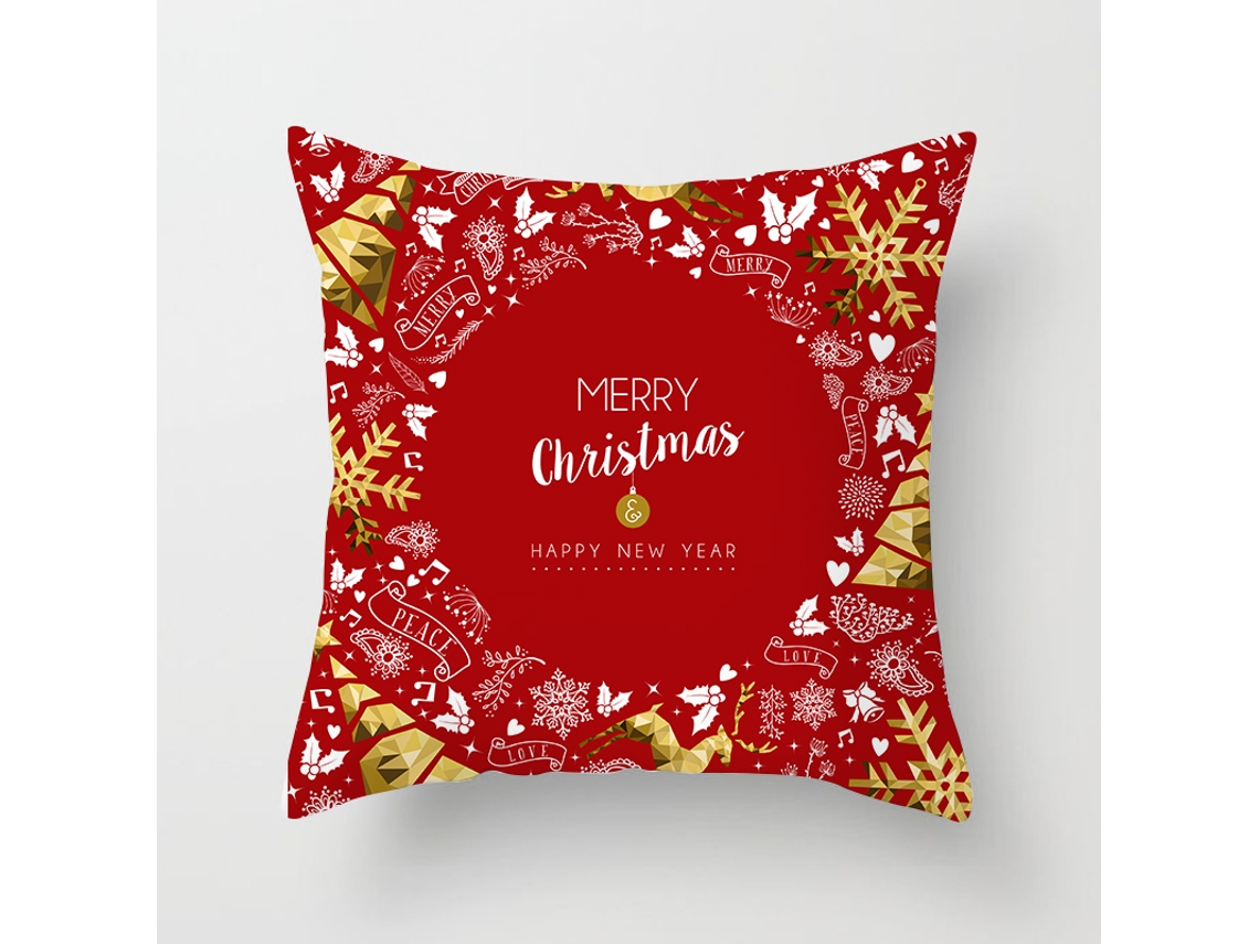 Serie Papá Noel Funda Decorativa de Almohada