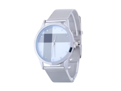 Relógio De Pulso Feminino De Luxo Duoya Com Strass Pulseira De Malha Relógio Quarzo Branco