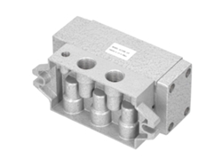 Válvula Solenoide Neumática De 2 Posiciones Y 5 Vías Con Control Simple G3/8 K25hk-10ac 110v