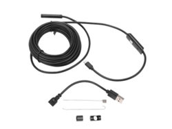 Endoscopio Móvil An97-8 De 8 Mm Con 6 Led, Ip67, Resistente Al Agua, De 2 M, Para Inspección Y Mantenimiento Eléctrico.