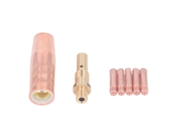 Kit De Accesorios Para Pistola De Soldadura Mig: Boquilla Difusora De Gas, Punta De Contacto De Latón De 0,9 Mm Para Magnum 100l