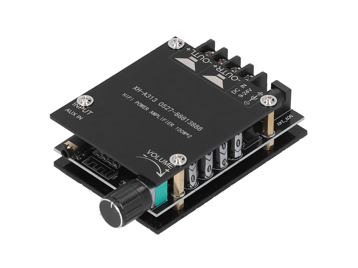 Placa amplificadora de potencia digital Bluetooth de alta potencia con doble chip XH-A313