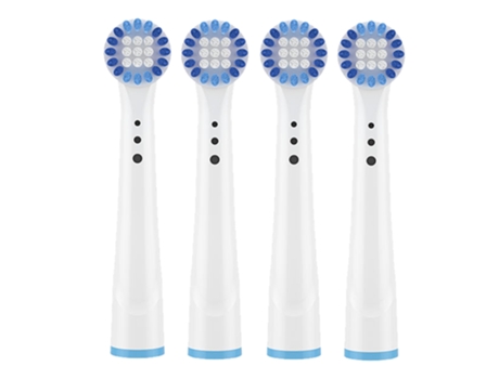 Recambio de cabezales de cepillo de dientes eléctrico 4 unidades estilo 2