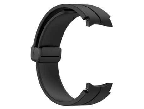 Pulseira de silicone 20 mm para Samsung Galaxy Watch 5/4 Negro 13.19.1 cm